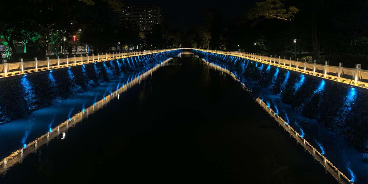 中山市南朗镇公园河道亮化工程项目