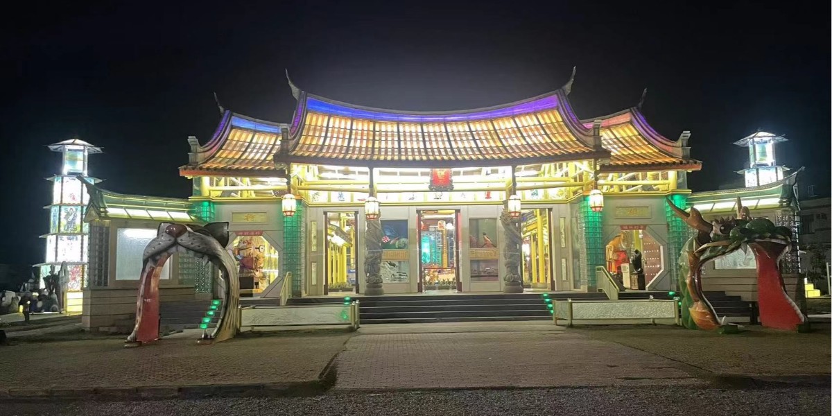 台湾玻璃妈祖屋亮化工程