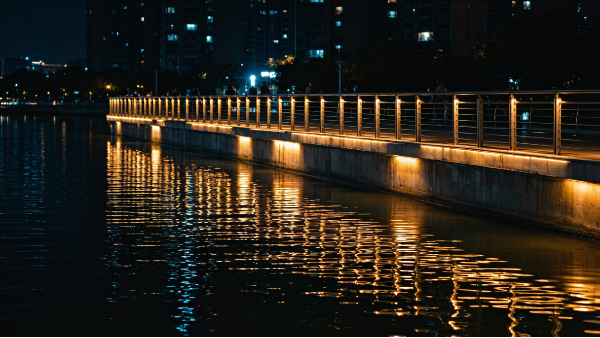 滨水与河道夜景照明