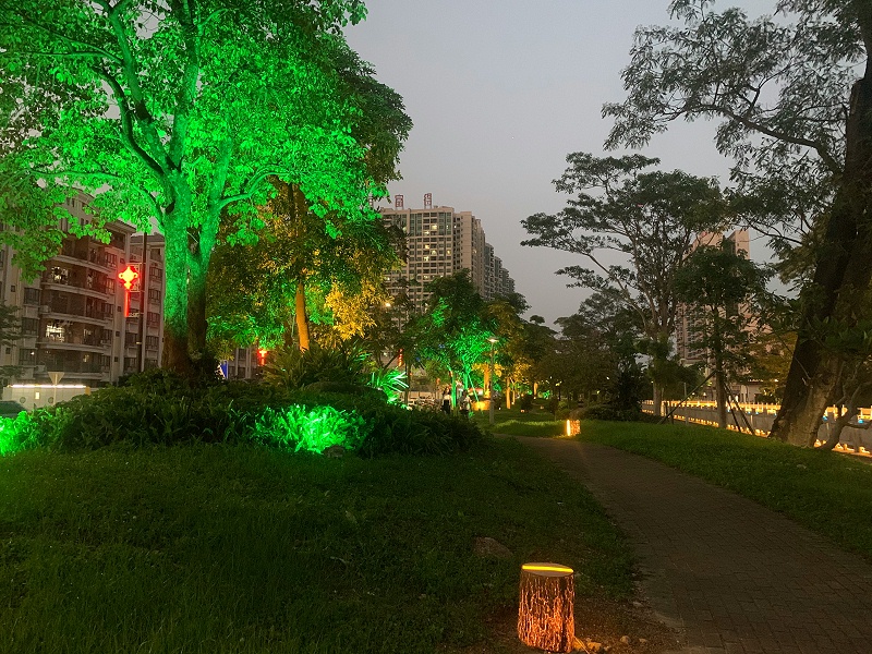 公园景观亮化 公园景观亮化