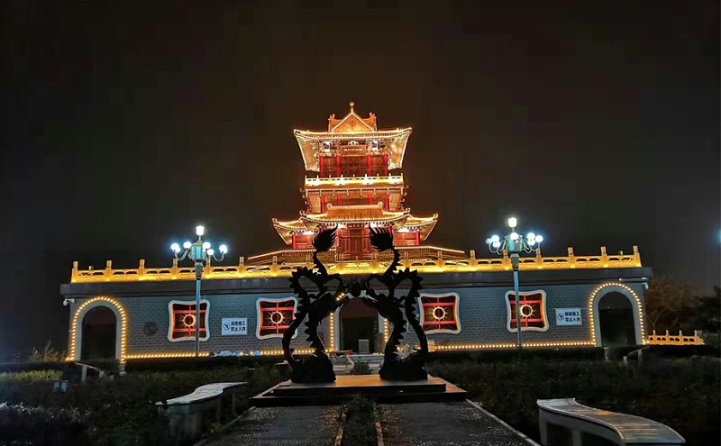 河北省青龙县青龙阁亮化项目