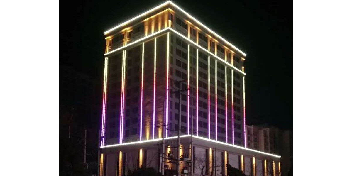 河北唐山唐海御鼎小区外墙<i style='color:red'>亮化照明工程</i>